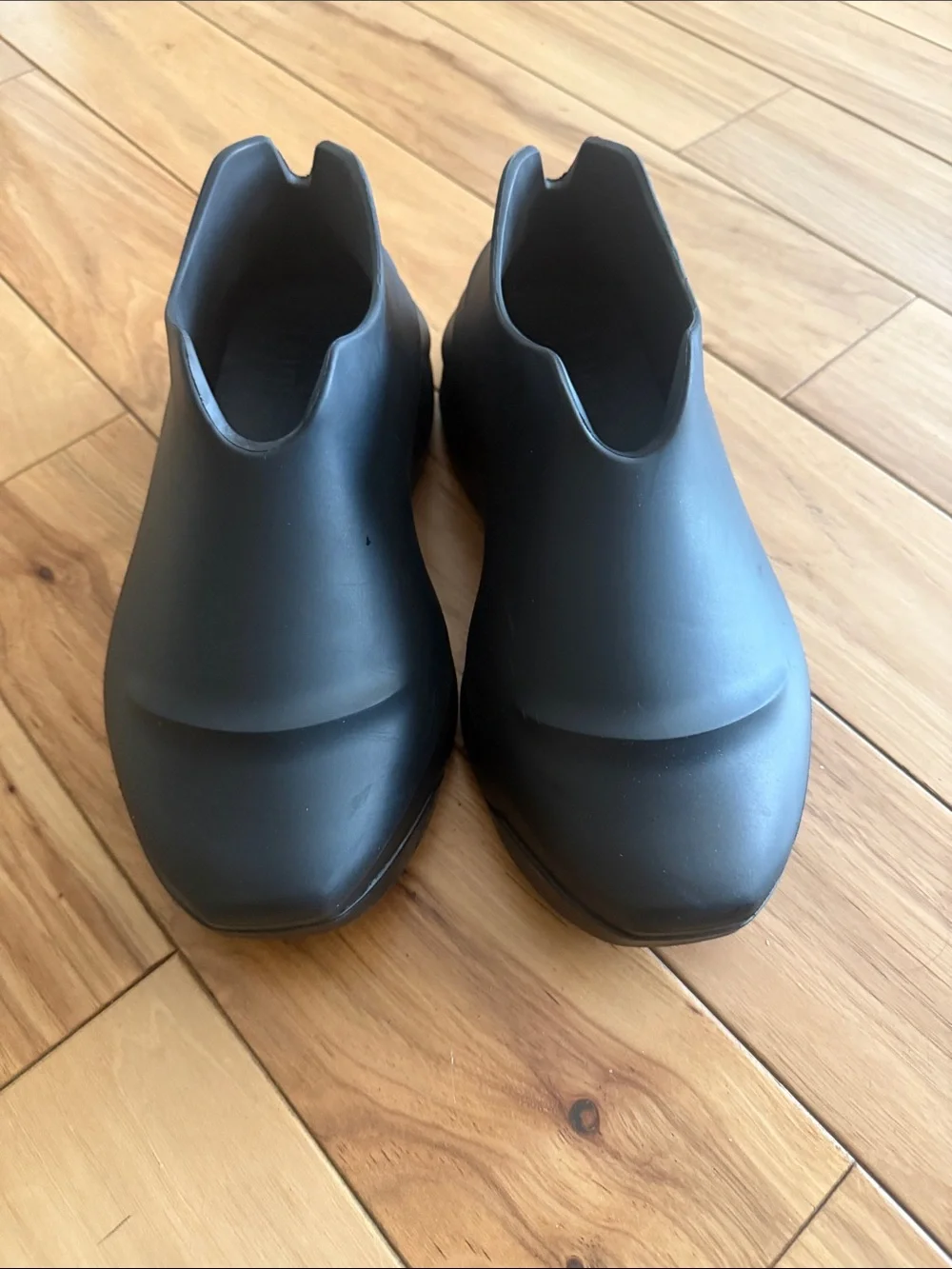 Givenchy Black Men's Slip-On Rubber Boots  Size 11.5-12 EU 44 Worn once